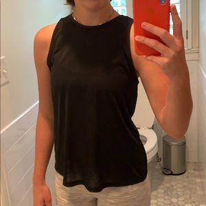 Black lulu lemon tank top